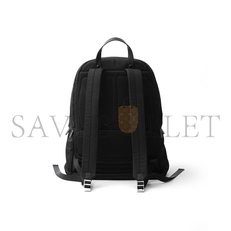 PRADA RE-NYLON AND SAFFIANO LEATHER BACKPACK 2VZ048 (43.5*31*20cm)